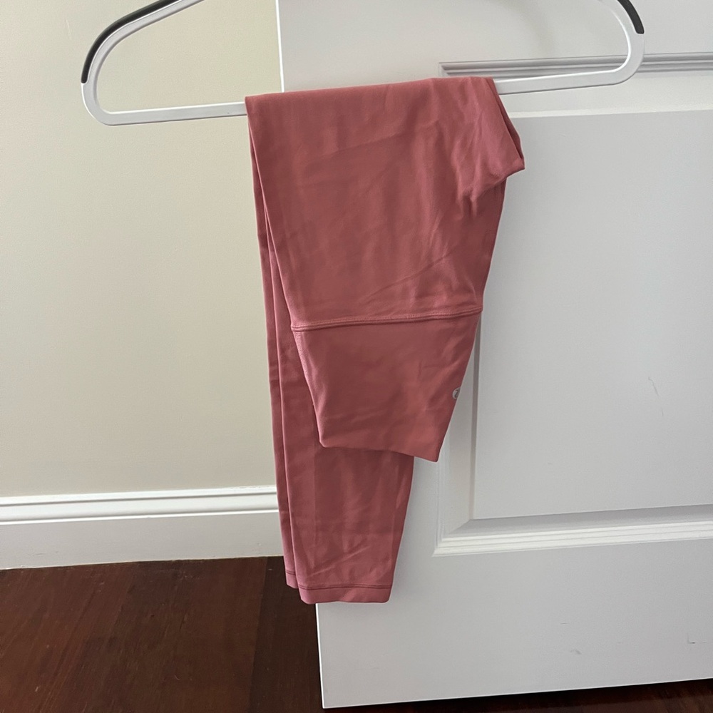 Lululemon pink align leggings size 2
